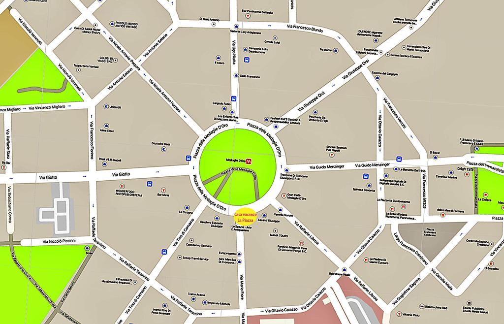 נאפולי La Piazza Al Vomero חדר תמונה
